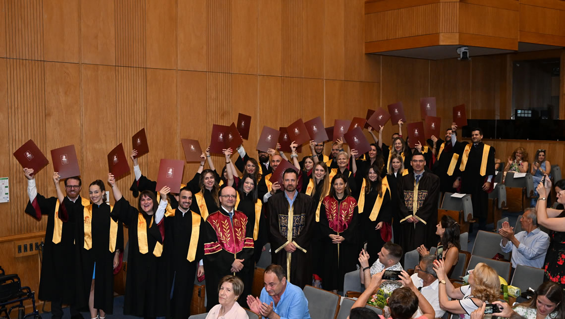 Τελετή Ορκωμοσίας και Απονομής Μεταπτυχιακών Διπλωμάτων των αποφοίτων του Athens MBA (2020-22 & 2021-23)